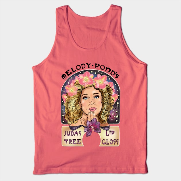 Melody Pond's Judas Tree Lipgloss Tank Top by MonicaLaraArt